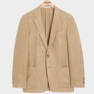 Todd Snyder Sport Jacket ITALIAN SILK-LINEN HERRINGBONE SPORT JACKET